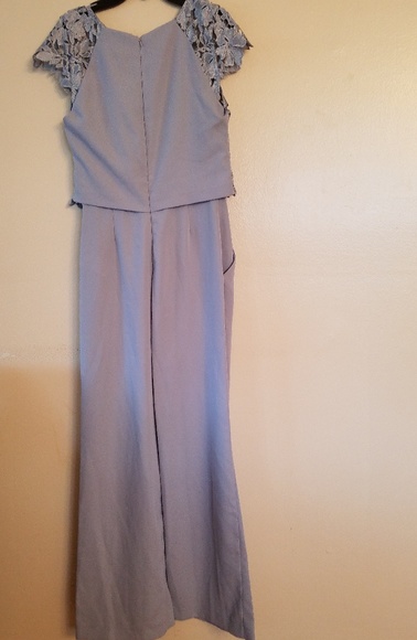 NWT Lace Bodice Jumpsuit - Picture 6 of 7